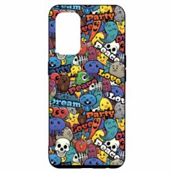 Чохол для Oppo Reno 5 4G Graffiti 1 - PrintSalon