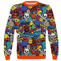 3D світшот Graffiti 1 - PrintSalon