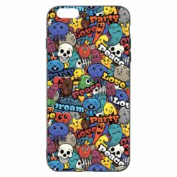 Чохол для iPhone 6 Plus/6S Plus Graffiti 1 - PrintSalon