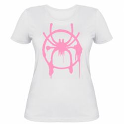Женская футболка Graffiti Spider Man Logo - PrintSalon