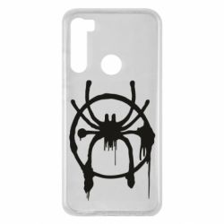 Чехол для Xiaomi Redmi Note 8 Graffiti Spider Man Logo - PrintSalon