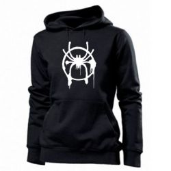 Женское худи Graffiti Spider Man Logo - PrintSalon