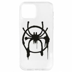 Чехол для iPhone 12 Graffiti Spider Man Logo - PrintSalon