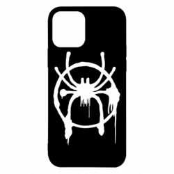 Чехол для iPhone 12 Pro Graffiti Spider Man Logo - PrintSalon