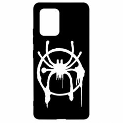 Чехол для Samsung S10 Lite Graffiti Spider Man Logo - PrintSalon