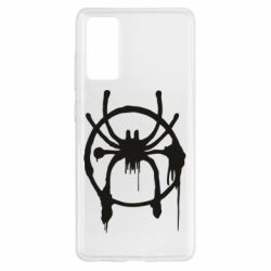 Чехол для Samsung S20 FE Graffiti Spider Man Logo - PrintSalon