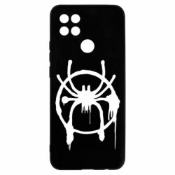 Чехол для Oppo A15s/A15 Graffiti Spider Man Logo - PrintSalon