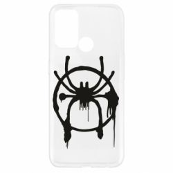 Чехол для Oppo A52/A72/A92 Graffiti Spider Man Logo - PrintSalon