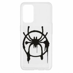 Чехол для Oppo Reno 5 4G Graffiti Spider Man Logo - PrintSalon