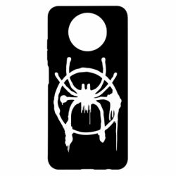 Чехол для Xiaomi Redmi Note 9 5G/Redmi Note 9T Graffiti Spider Man Logo - PrintSalon