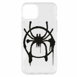 Чехол для iPhone 14 Plus Graffiti Spider Man Logo - PrintSalon