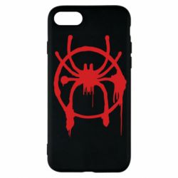 Чехол для iPhone 7 Graffiti Spider Man Logo - PrintSalon