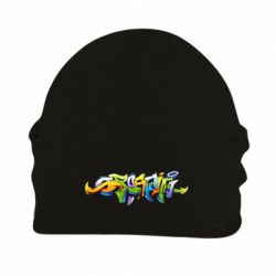 Шапка флісова Graffiti style - PrintSalon