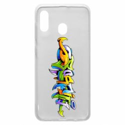 Чохол для Samsung A20 Graffiti style - PrintSalon