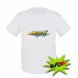 Дитяча футболка Graffiti style