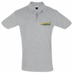 Мужское поло Graffiti style