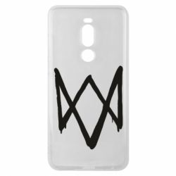 Чехол для Meizu Note 8 Graffiti Watch Dogs logo - PrintSalon