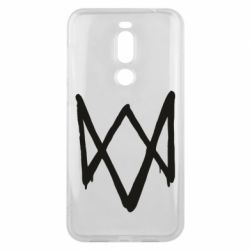 Чехол для Meizu X8 Graffiti Watch Dogs logo - PrintSalon