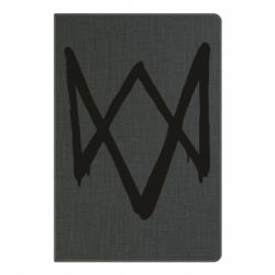 Блокнот с принто Graffiti Watch Dogs logo - PrintSalon
