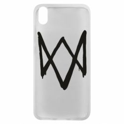 Чохол для Xiaomi Redmi 7A Graffiti Watch Dogs logo