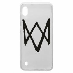 Чехол для Samsung A10 Graffiti Watch Dogs logo - PrintSalon