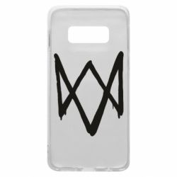 Чехол для Samsung S10e Graffiti Watch Dogs logo - PrintSalon