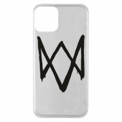Чехол для iPhone 11 Graffiti Watch Dogs logo - PrintSalon