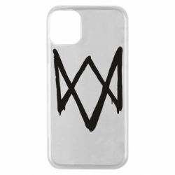 Чехол для iPhone 11 Pro Graffiti Watch Dogs logo - PrintSalon