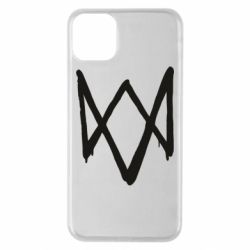Чехол для iPhone 11 Pro Max Graffiti Watch Dogs logo - PrintSalon