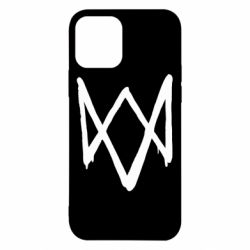 Чехол для iPhone 12 Graffiti Watch Dogs logo - PrintSalon