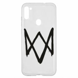 Чехол для Samsung A11/M11 Graffiti Watch Dogs logo - PrintSalon