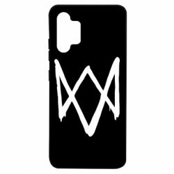 Чехол для Samsung A32 4G Graffiti Watch Dogs logo - PrintSalon