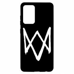 Чехол для Samsung A52 5G Graffiti Watch Dogs logo - PrintSalon