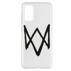Чохол для Samsung S20 Graffiti Watch Dogs logo-PrintSalon Чохол для Samsung S20 Graffiti Watch Dogs logo