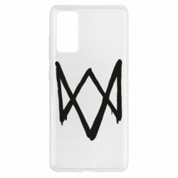 Чехол для Samsung S20 FE Graffiti Watch Dogs logo-PrintSalon Чехол для Samsung S20 FE Graffiti Watch Dogs logo