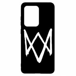 Чехол для Samsung S20 Ultra Graffiti Watch Dogs logo - PrintSalon