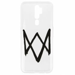 Чехол для Oppo A5/A9 2020 Graffiti Watch Dogs logo