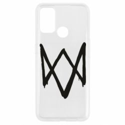 Чехол для Oppo A53/A32/A33 Graffiti Watch Dogs logo