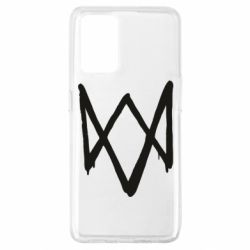 Чехол для Oppo A74 4G Graffiti Watch Dogs logo-PrintSalon Чехол для Oppo A74 4G Graffiti Watch Dogs logo