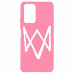 Чехол для Xiaomi Redmi Note 10 Pro Graffiti Watch Dogs logo - PrintSalon