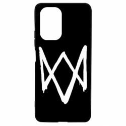 Чехол для Xiaomi Poco F3/K40 Graffiti Watch Dogs logo - PrintSalon