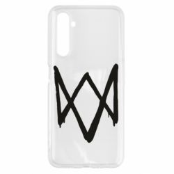 Чехол для Realme 6 Graffiti Watch Dogs logo - PrintSalon