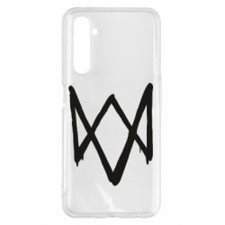 Чехол для Realme 6 Pro Graffiti Watch Dogs logo - PrintSalon