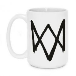 Чашка 420ml Graffiti Watch Dogs logo - PrintSalon