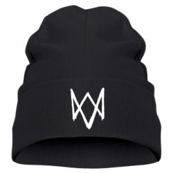 Детская шапка Graffiti Watch Dogs logo - PrintSalon
