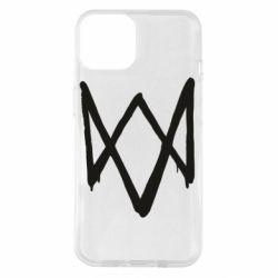 Чехол для iPhone 14 Graffiti Watch Dogs logo - PrintSalon