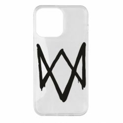 Чехол для iPhone 14 Pro Max Graffiti Watch Dogs logo - PrintSalon