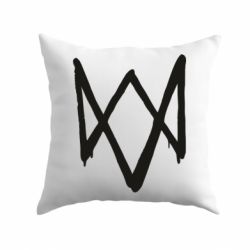 Подушка Graffiti Watch Dogs logo-PrintSalon Подушка Graffiti Watch Dogs logo