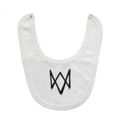 Слюнявчик  Graffiti Watch Dogs logo - PrintSalon