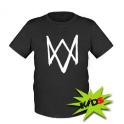 Дитяча футболка Graffiti Watch Dogs logo-PrintSalon Дитяча футболка Graffiti Watch Dogs logo